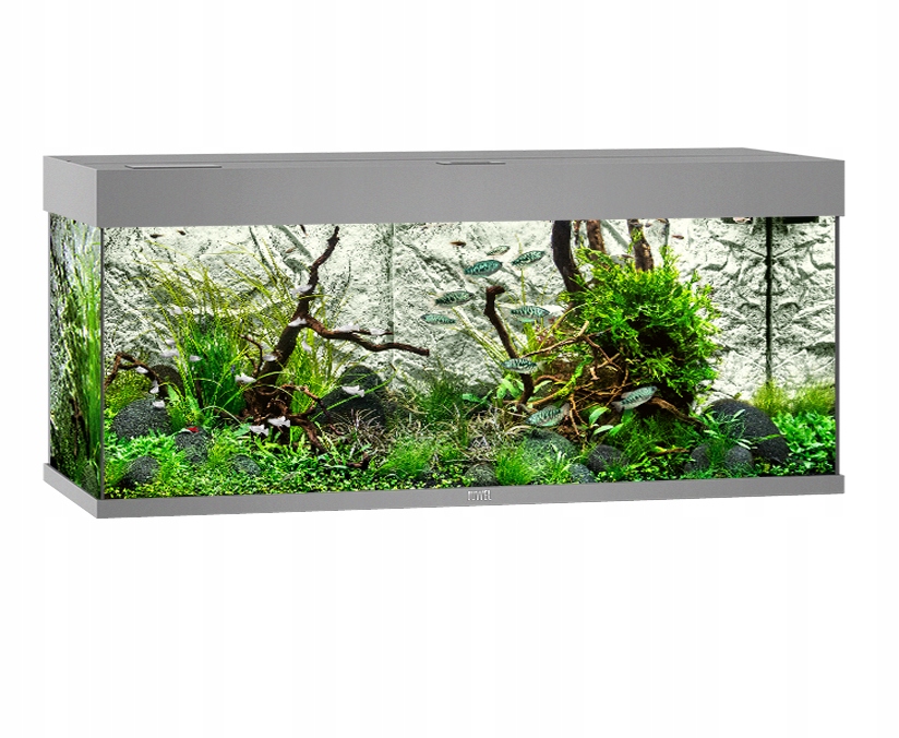 Levně Sada Juwel Rio 240 l 121x41x55 cm šedá