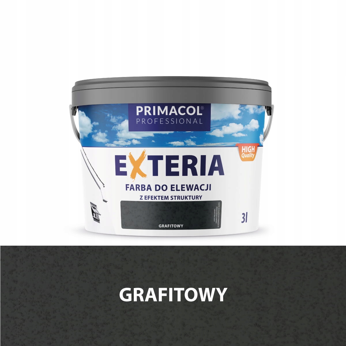 

Farba Elewacyjna Strukturalna Exteria Grafit 3L