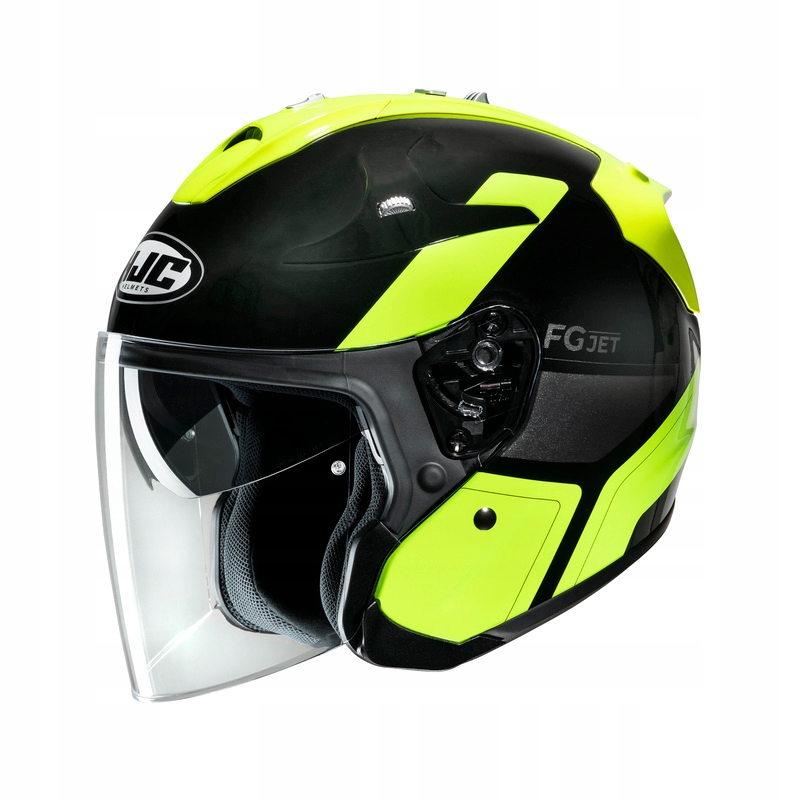 Motocyklová Prilba Hjc Fg-jet Epen Black Yellow S