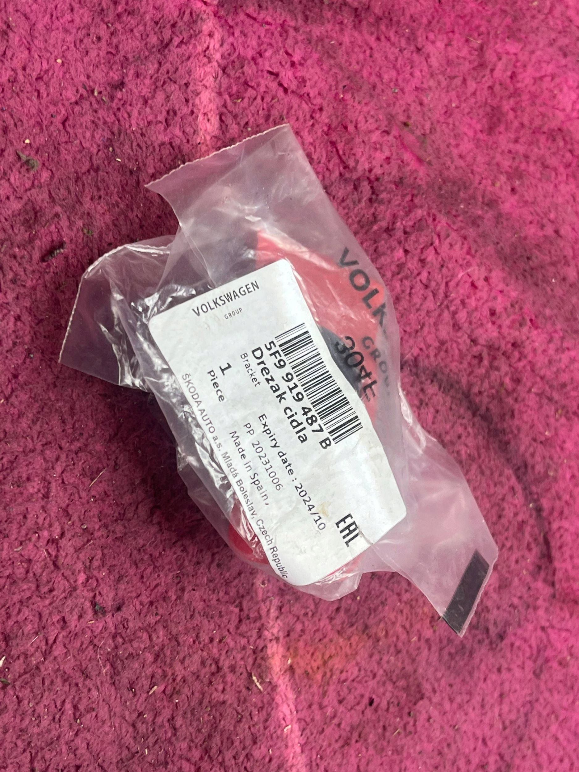 5F9919487B bracket of the sensor SEAT/CUPRA_GRUPA VAG !J