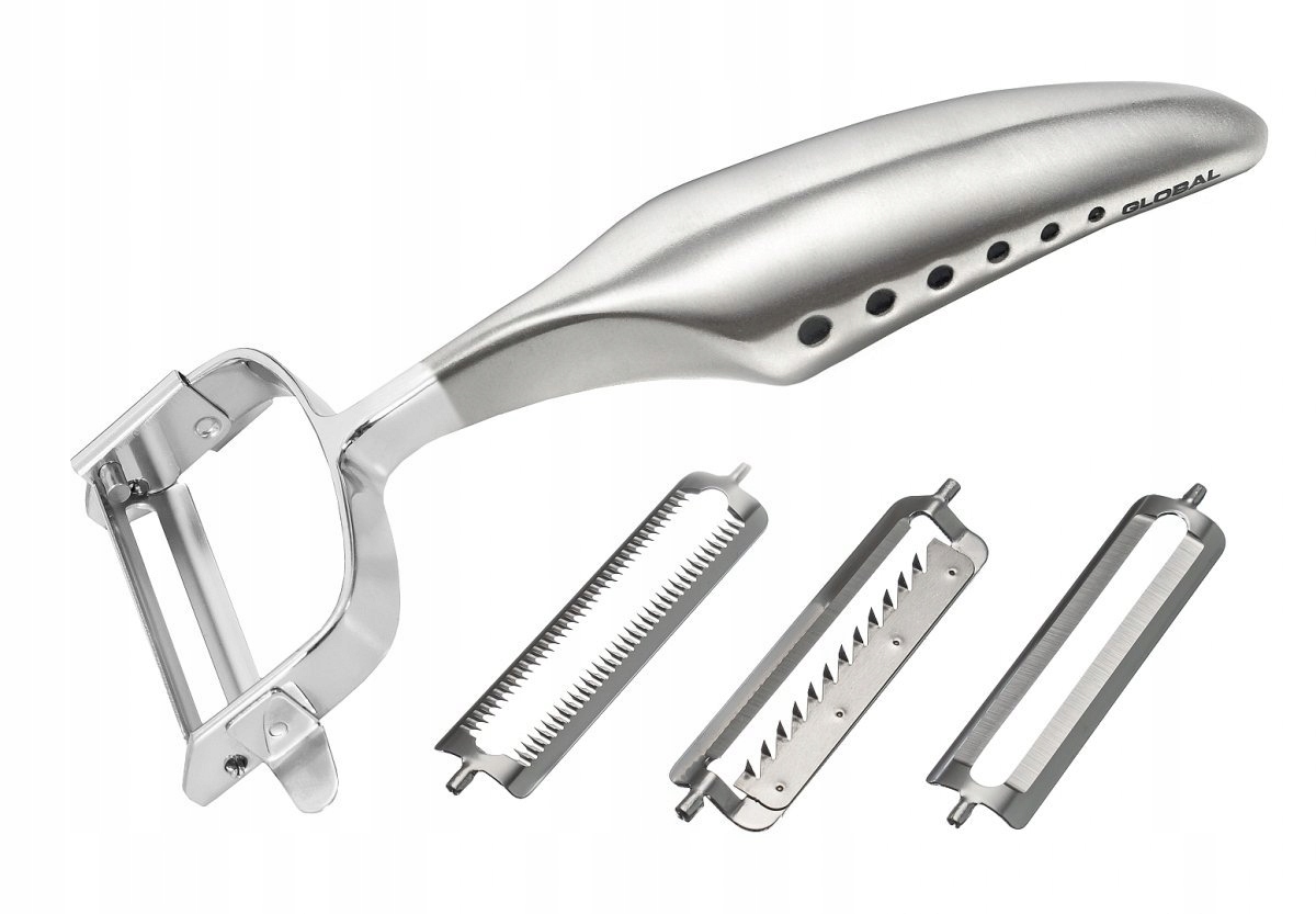 Sada 3 priečnych škrabiek Global Gs-94, univerzálna sada