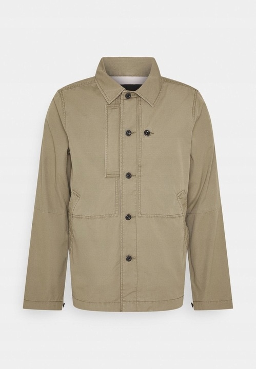 G-star Raw Pánská Podzimní Bunda Khaki S Vlnou