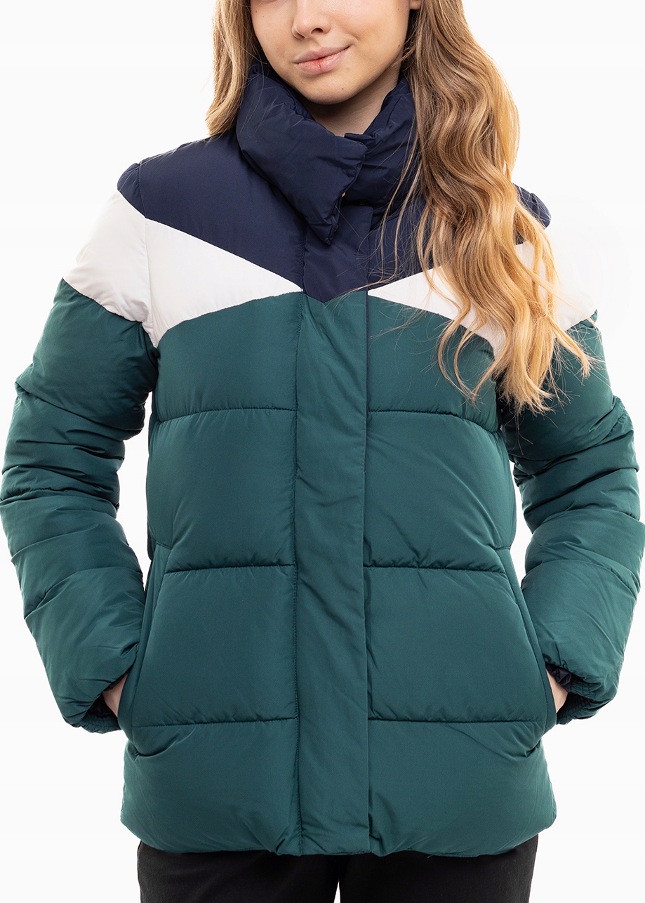 Zimní Bunda Dámská lyžařská bunda 4F Péřová Sportovní Teplá vel S