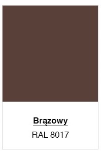 NAPINACZ DO DRUTU KOLOR BRĄZOWY Marka inna