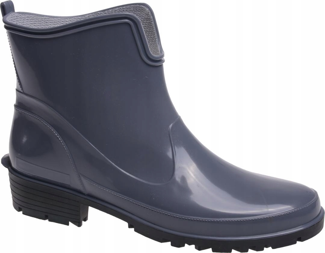 POLSKIE KALOSZE GUMOWCE DAMSKIE GR.SPÓD szary 41