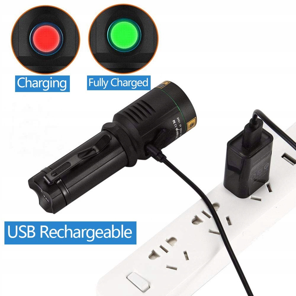 Alonefire x901UV 10W 365NM Latarka UV Przenośna — miniatura 5