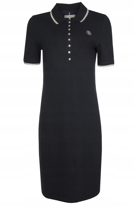 šaty Tommy Hilfiger , Slim, tmavě modré, M