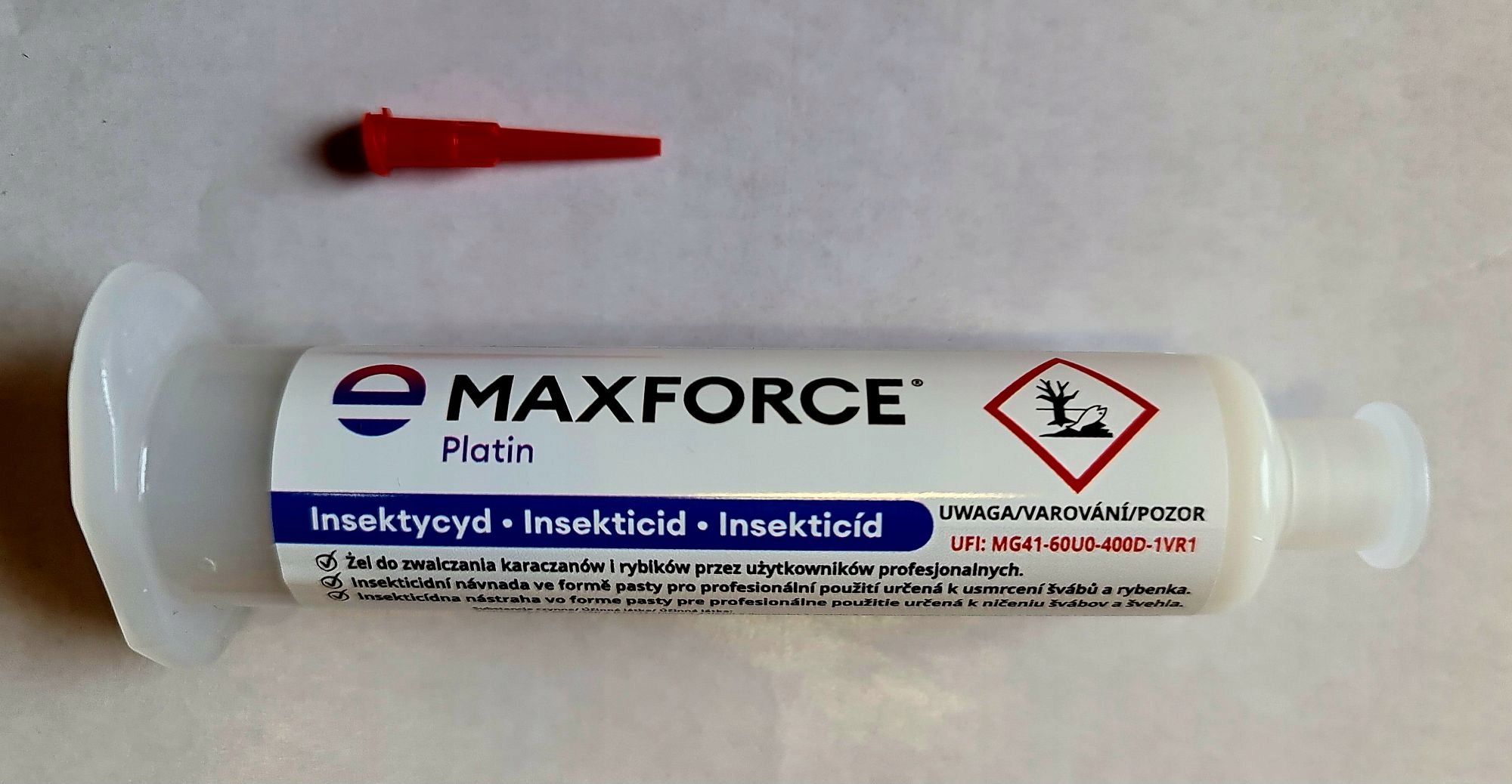 Gel Na Šváby A Rybky Maxforce Platin 30 G Působí 12 Měsíců
