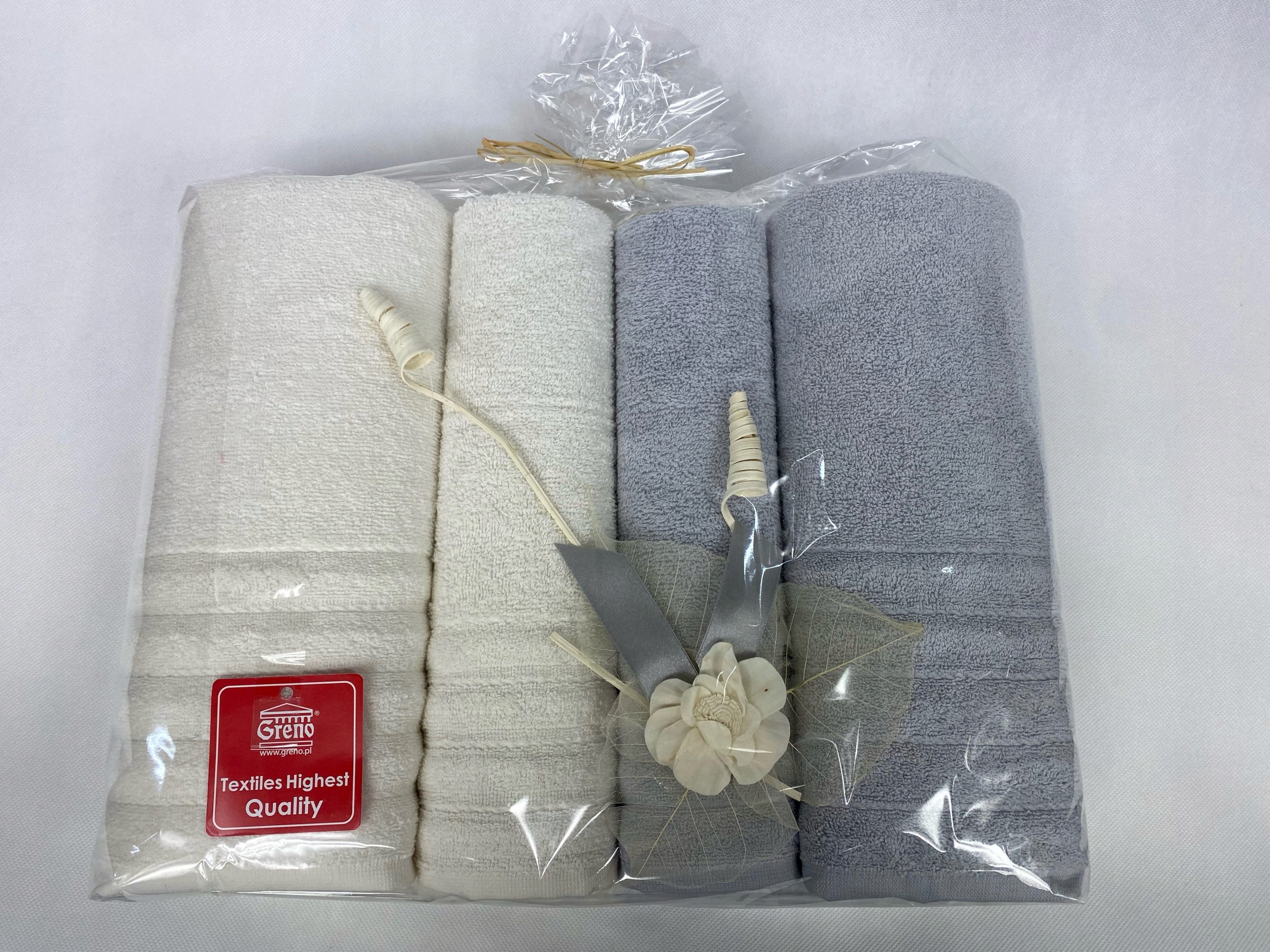 

Komplet Ręczników Greno Grube Kąpielowe Prezent