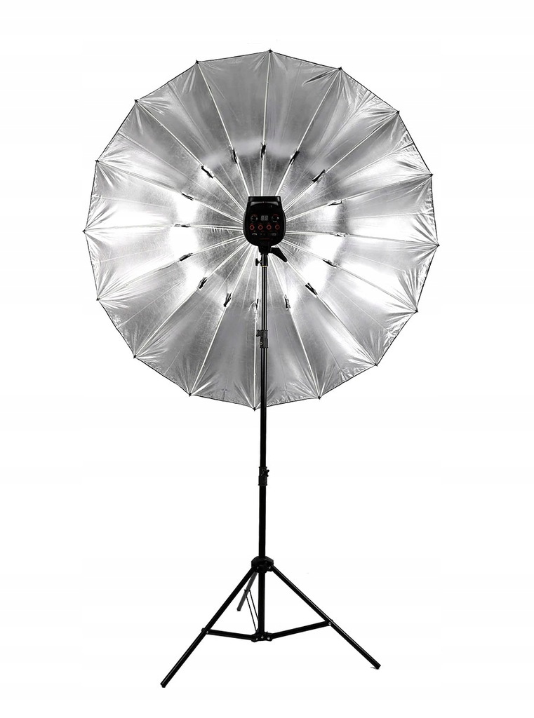PRO PARASOLKA STUDYJNA SREBRNA 180cm z DYFUZOREM Model PRO 180 dyfuzor