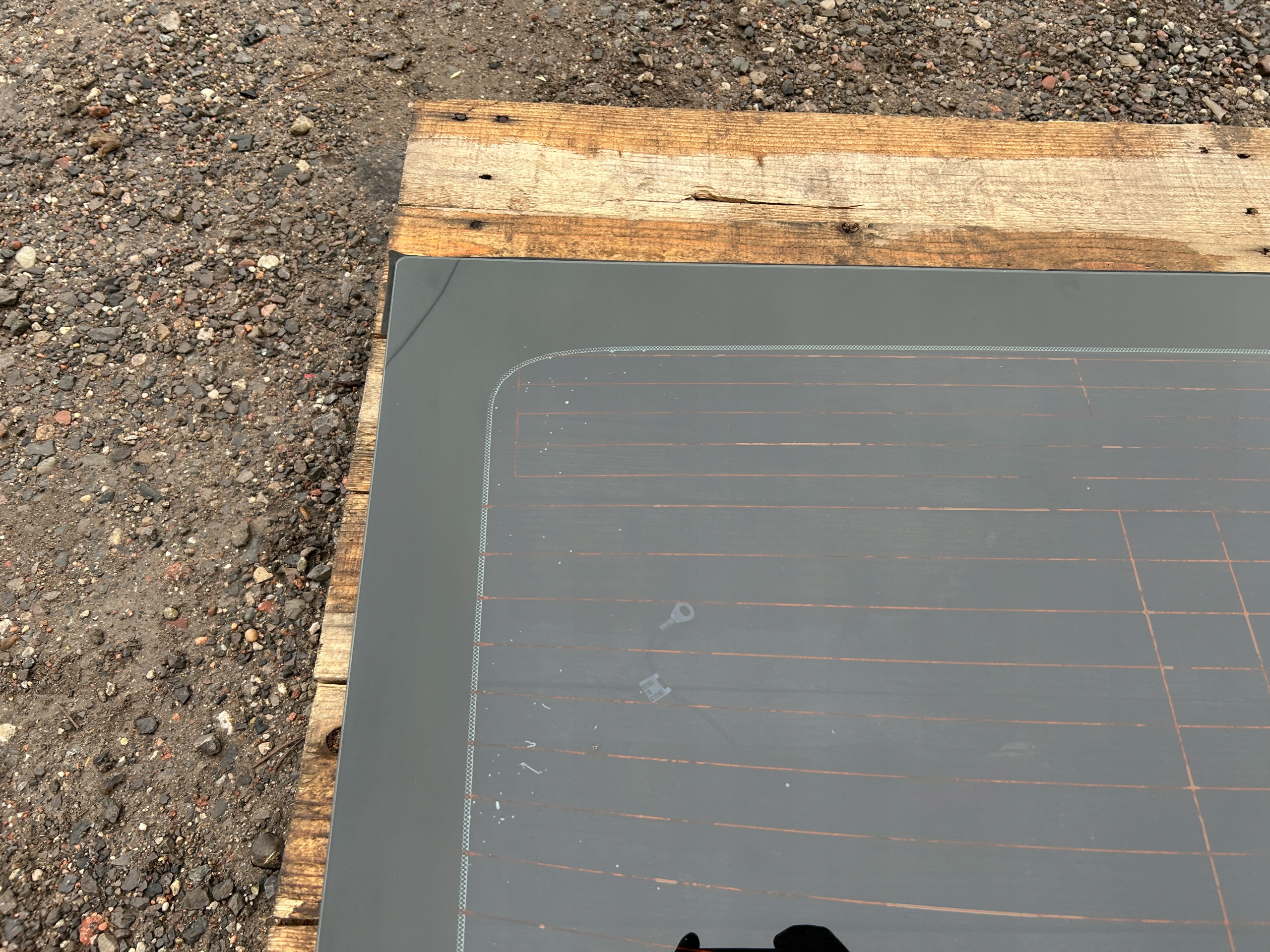 window rear part rear original Chevrolet Camaro 2009-2015