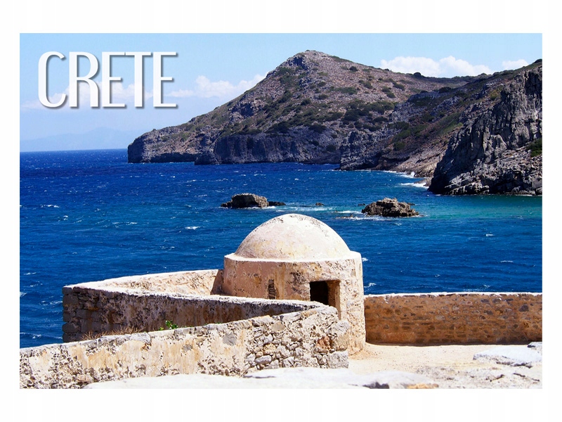 

Kreta - Mur - Linia brzegowa - Magnes na lodówkę
