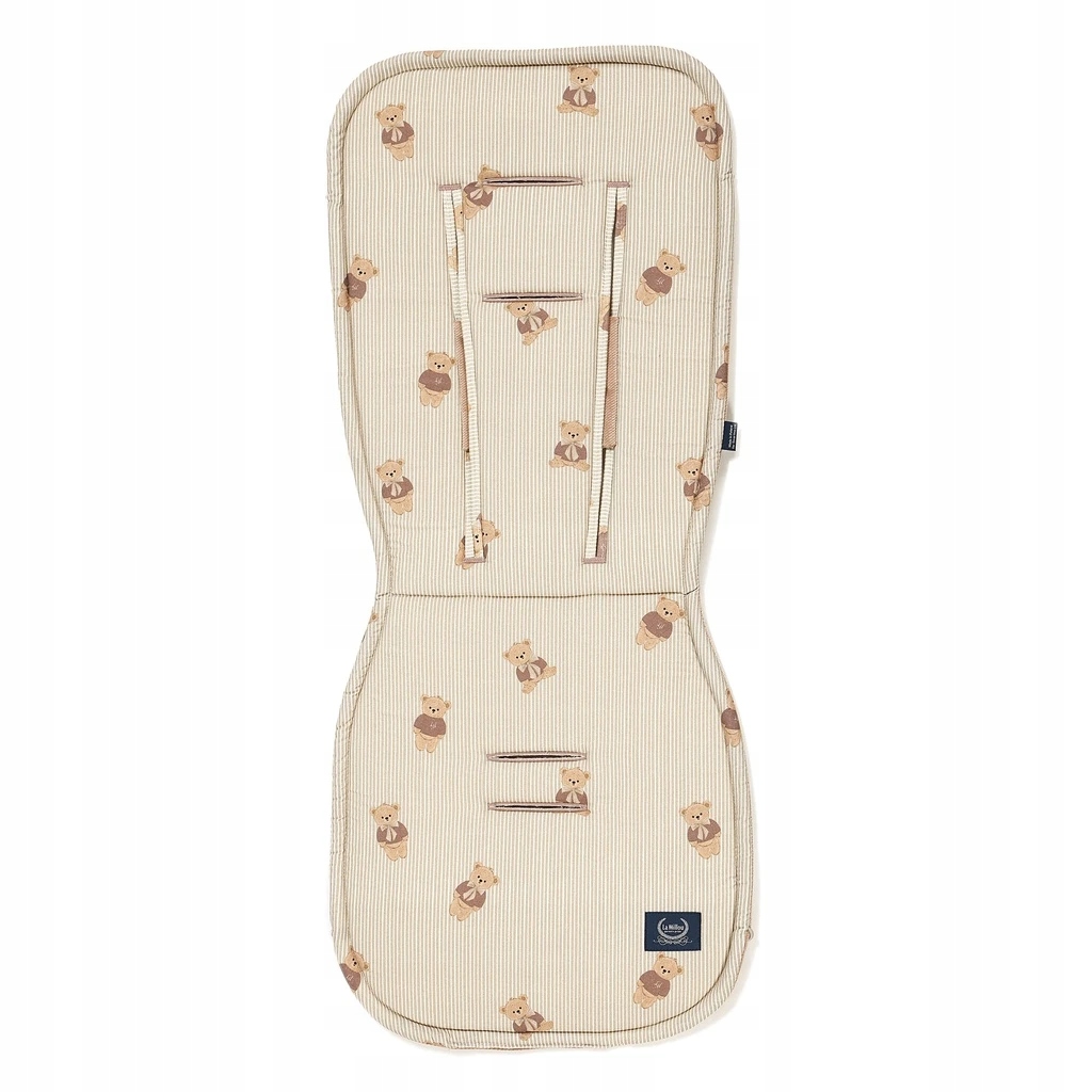 La Millou Wkładka do wózka Bawełna Velvet Multi Baby Bear