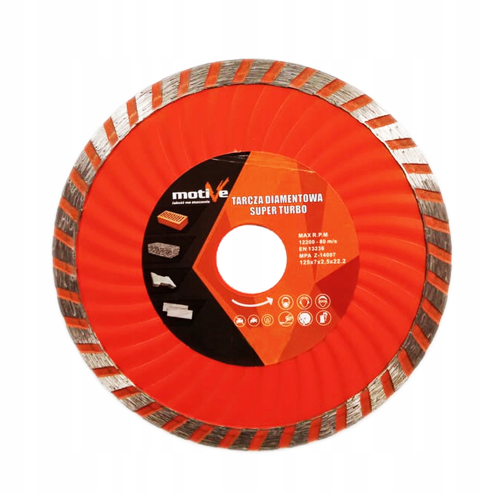 

Motive Tarcza Diamentowa Turbo 125mm