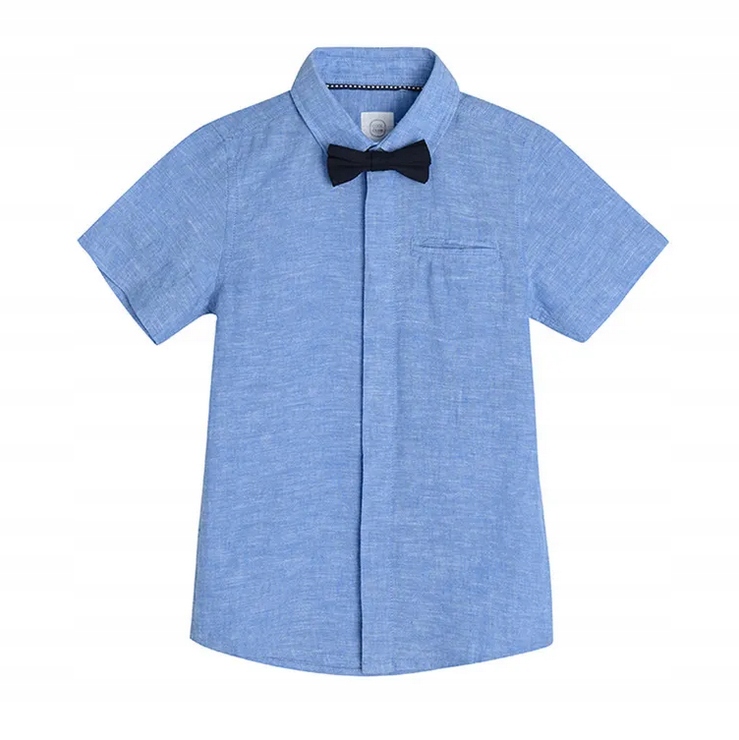 

Cool Club Koszula lniana z muchą krótki rękaw 134