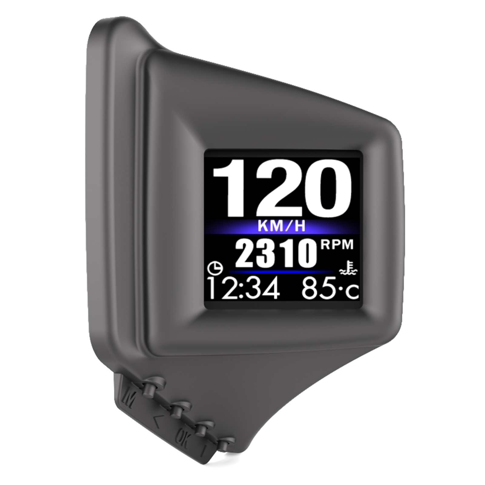 WyśWietlacz Samochodowy HUD Head Up OBD GPS