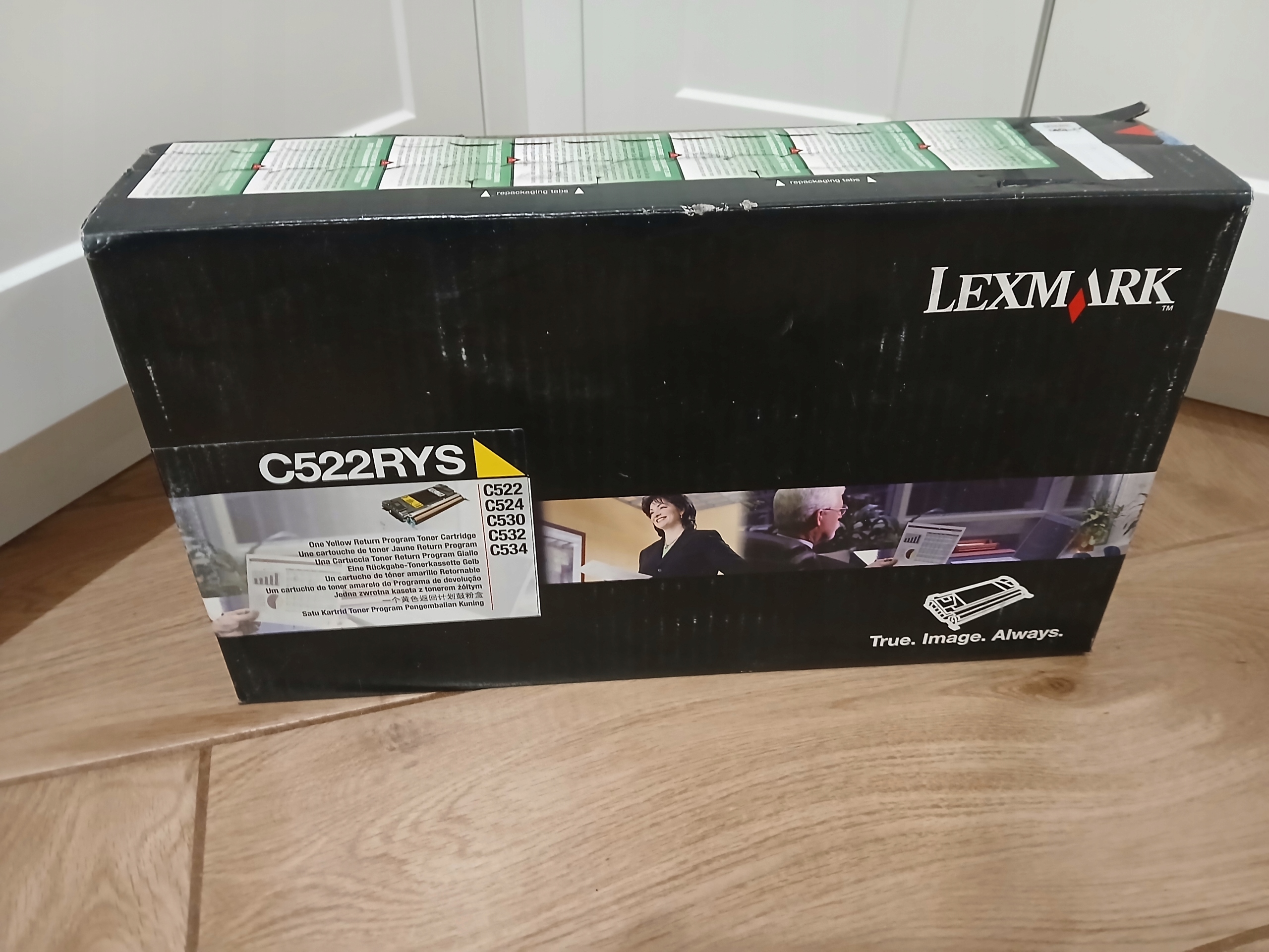 Toner Lexmark C522RYS Yellow Originál C522 C524 C532 C534
