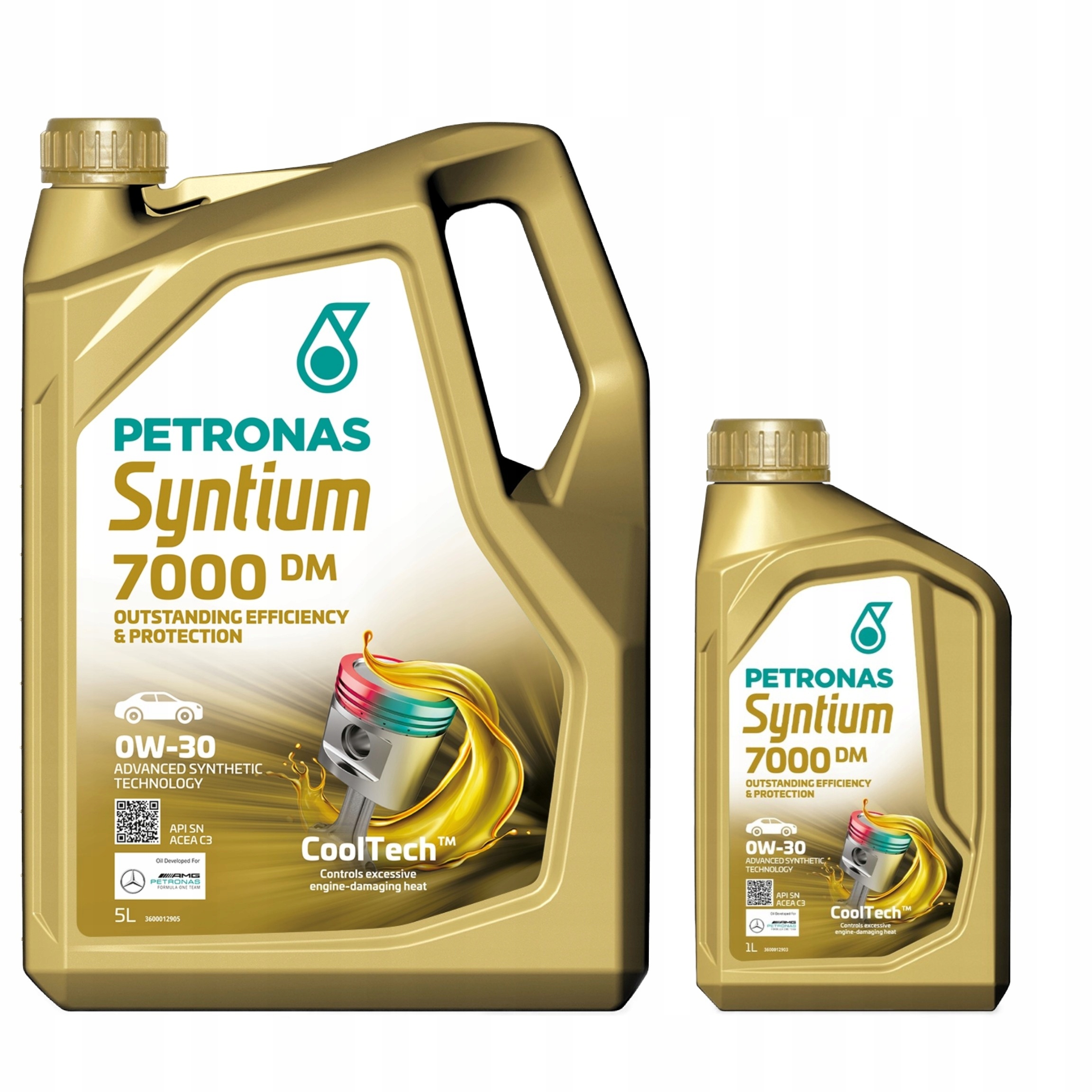 Petronas Syntium 7000 DM 0W-30 Sn 5L Petronas Syntium 7000 DM 0W-30 Sn 1L