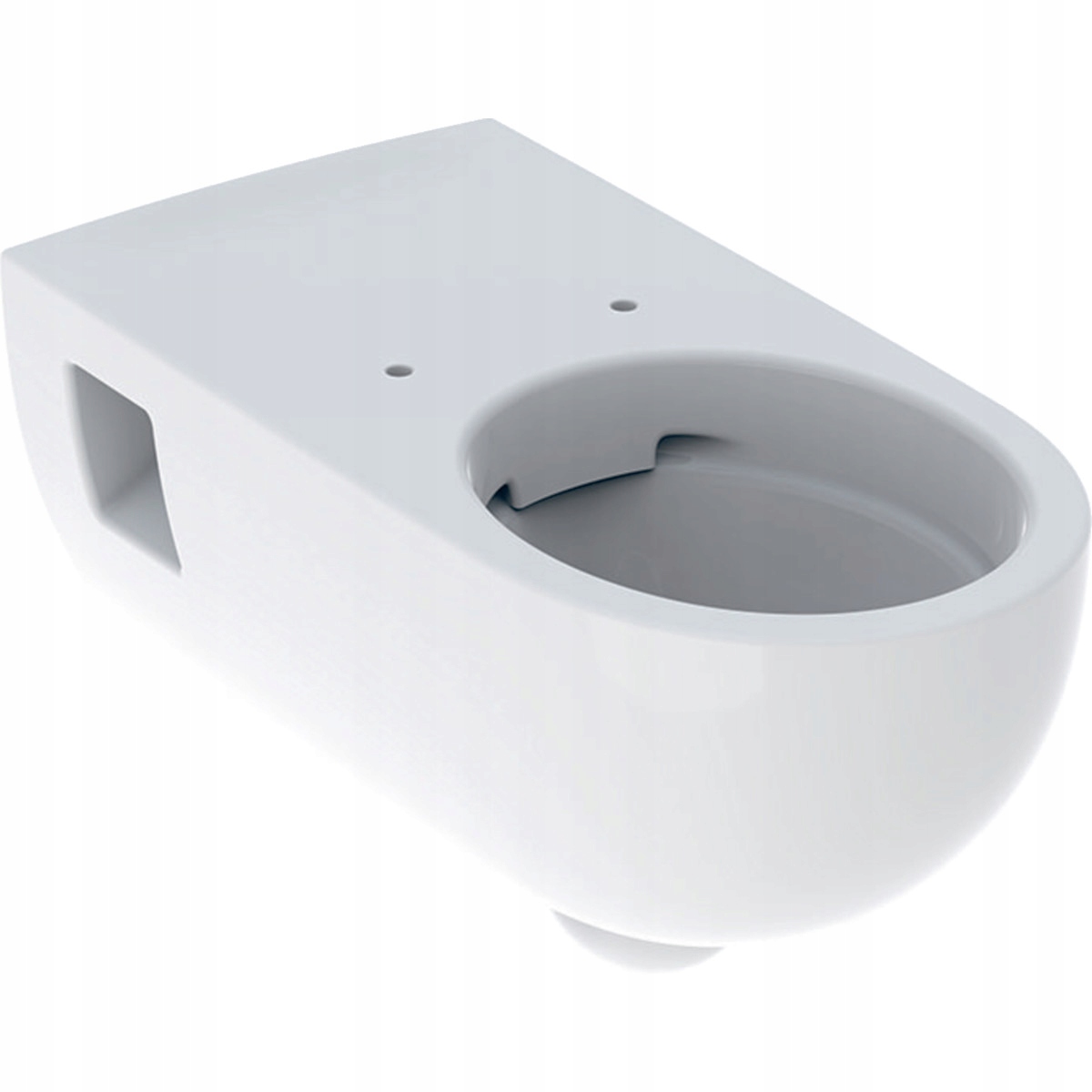 Miska Wc Ceramiczna Selnova Comfort długi lejowy Rimfree wisząca 35.5 x 70