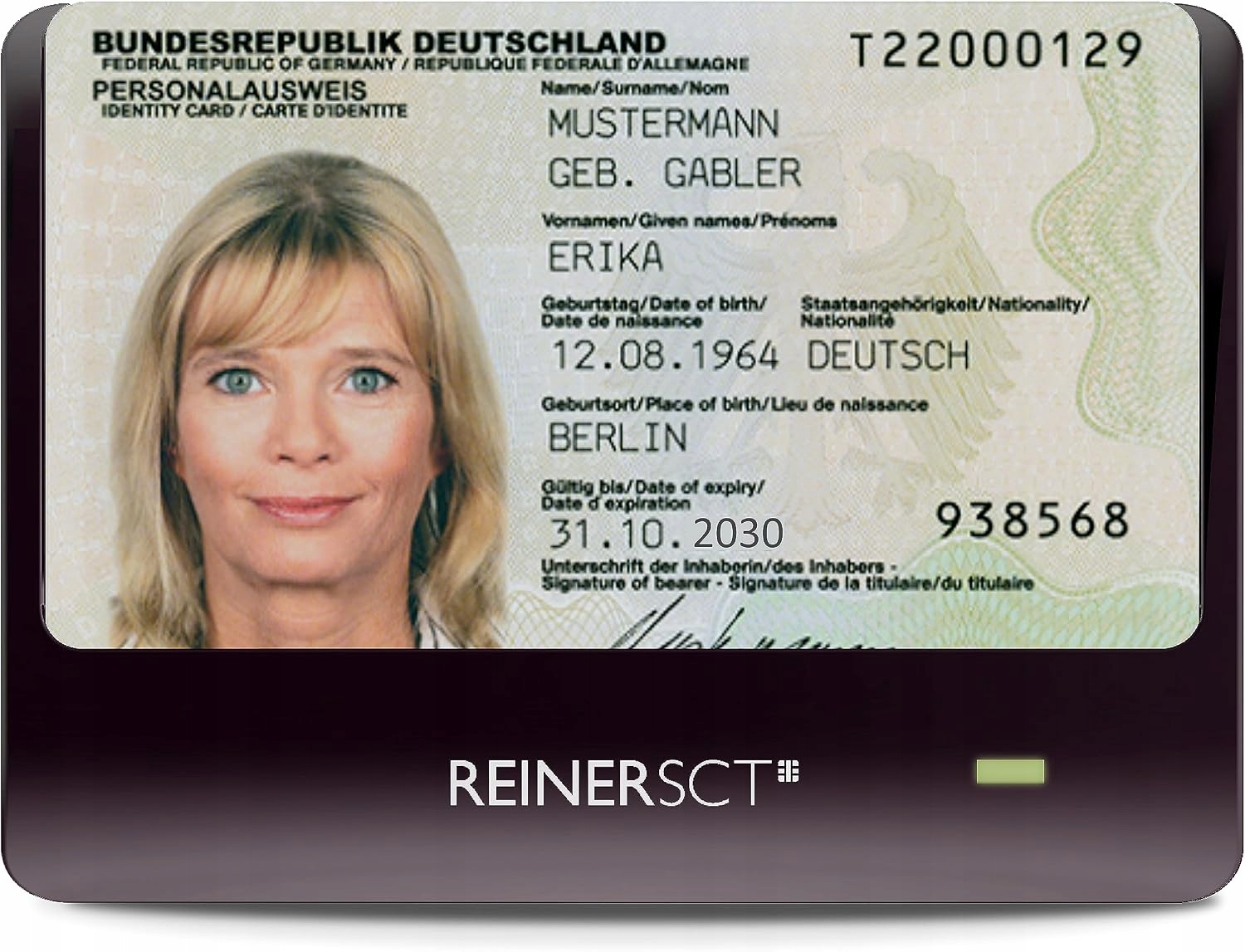 Čtečka karet Reiner Sct cyberJack Rfid basis Usb pro elektronické průkazy