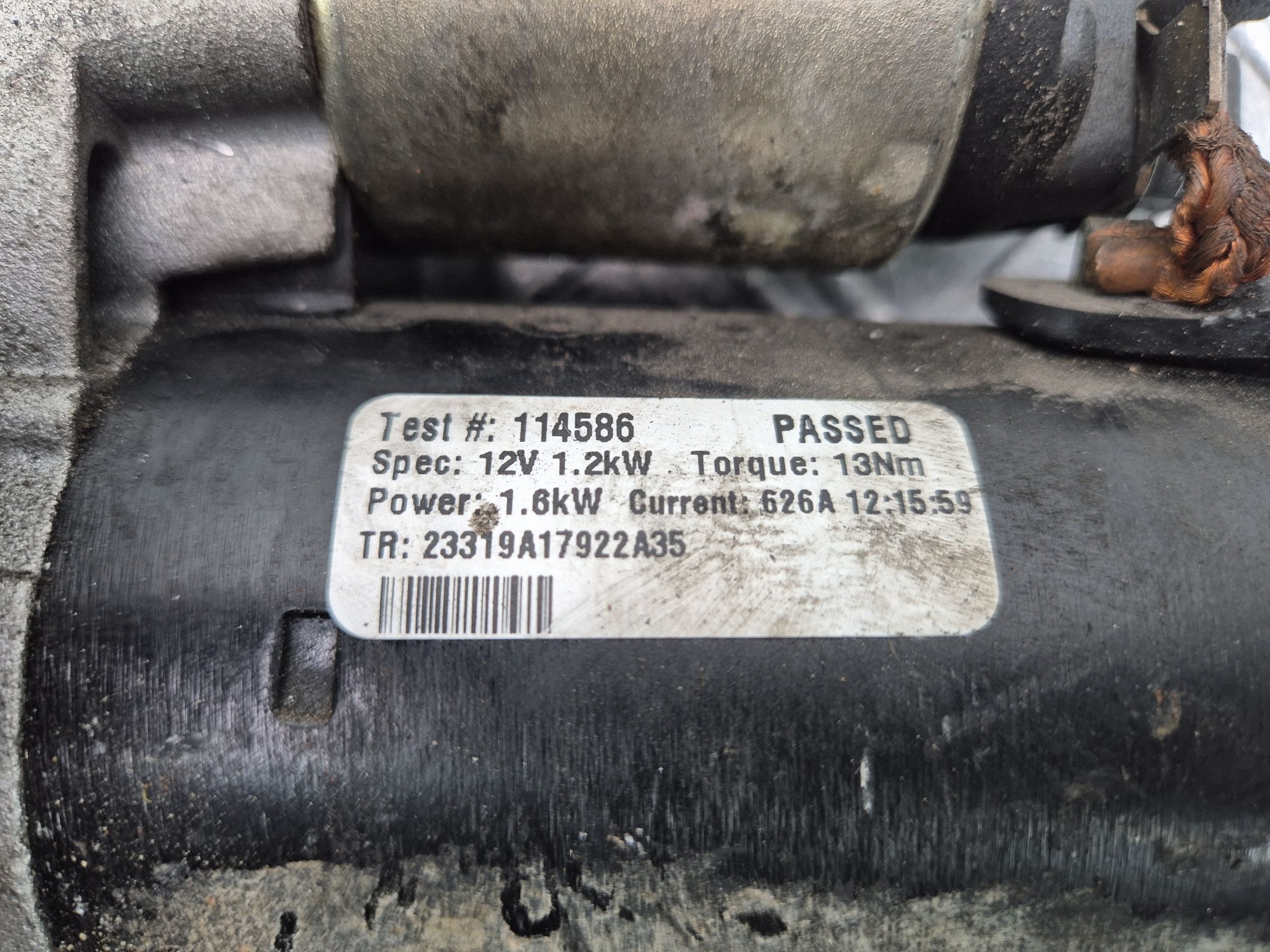 BMW 3 E92 E93 330i štartér 2354701 N52B30AE