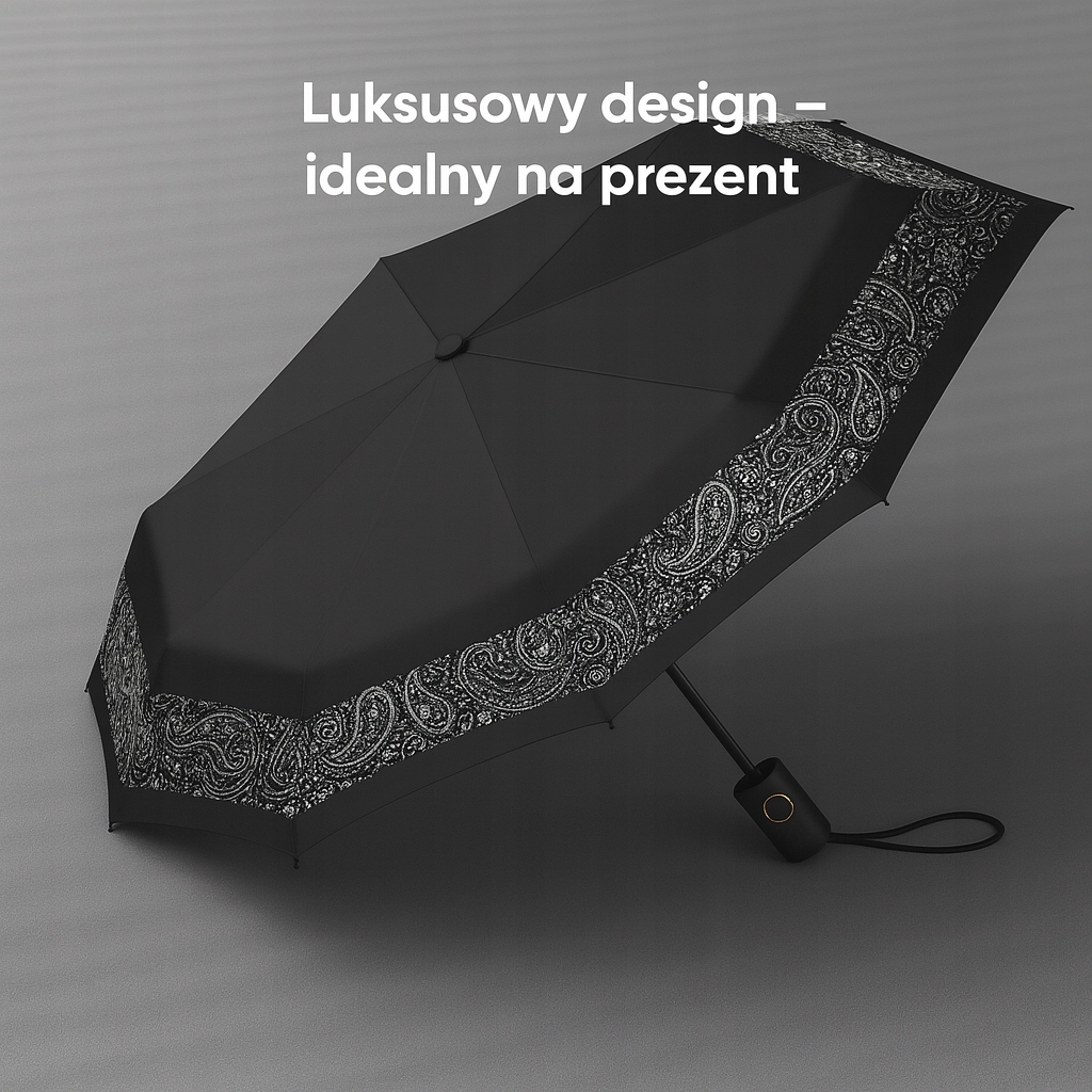 Automatický skládací deštník jako dárek, velký, silný, pánský, dámský, odolný