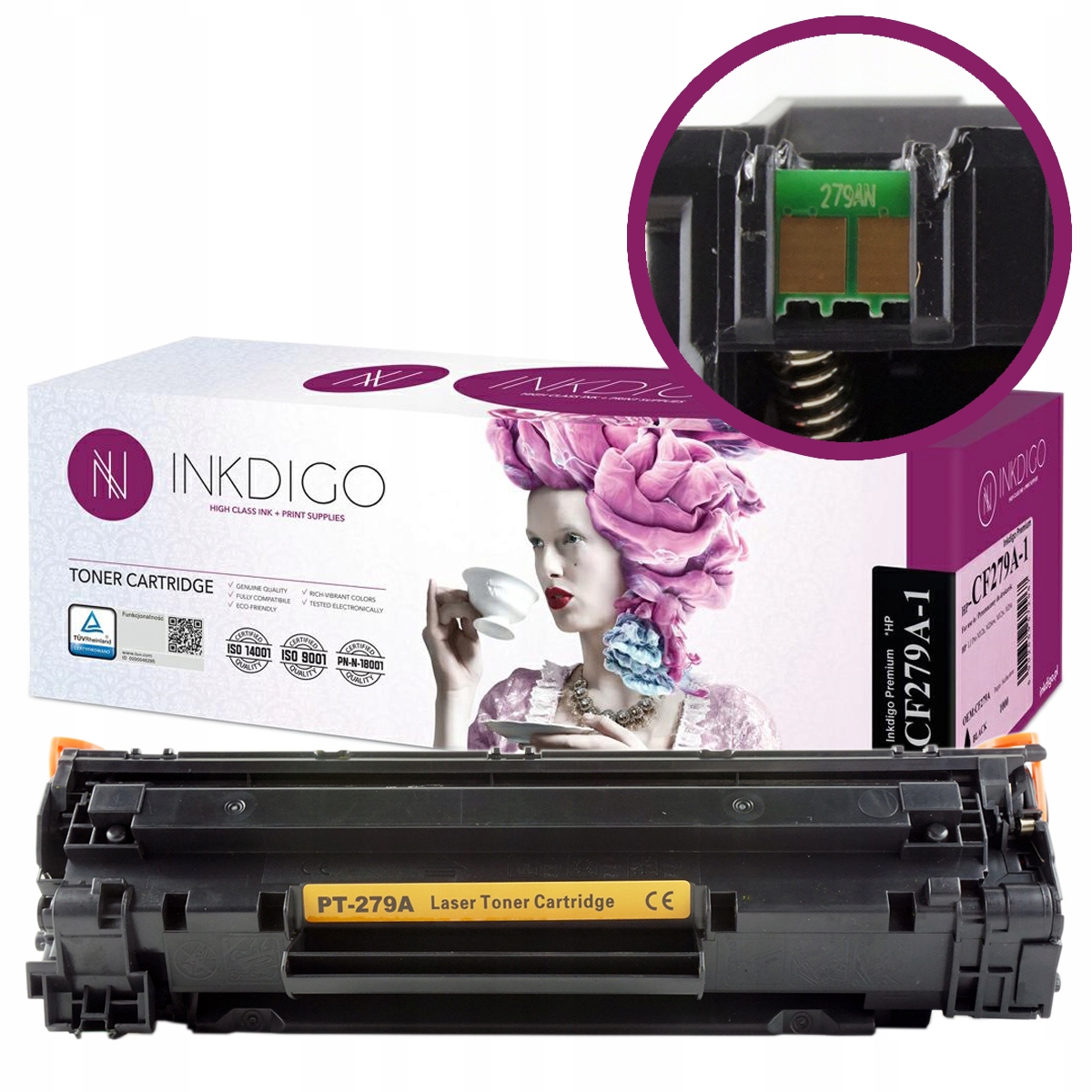 

Toner do Hp laserjet pro m12a m12w m26a 79a cf279a