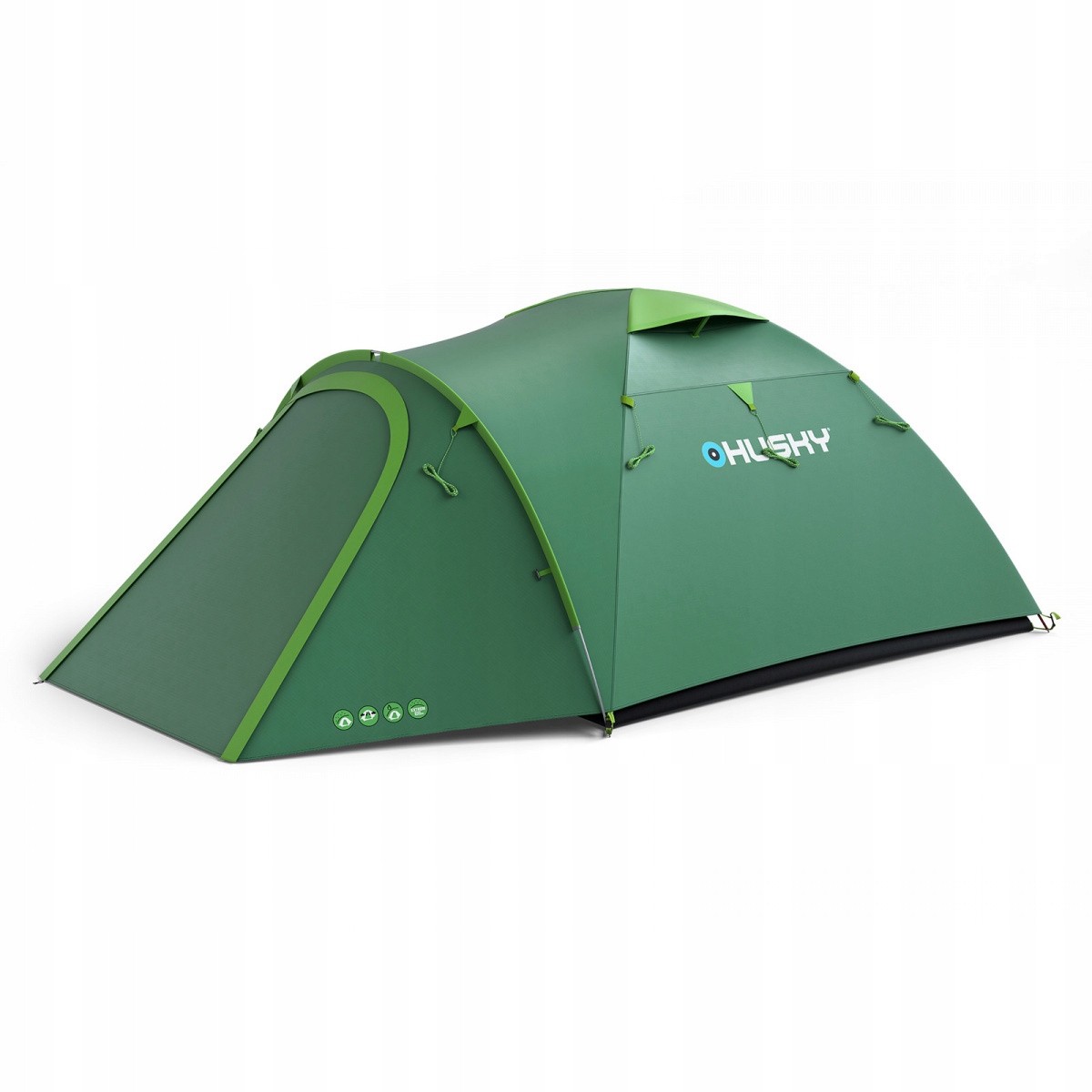 Husky Outdoor BIZON Палатка 4 чел. - светло-зеленый