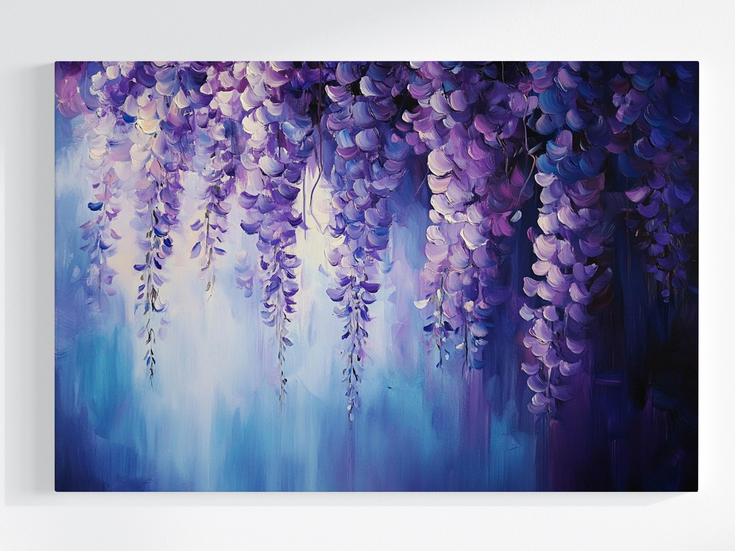 Obraz Na Plátně Canvas Příroda Květiny Wisteria Glicynia 120x80