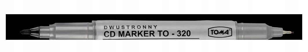 

Marker Cienkopis Pisak Dwustronny Do Płyt CD DVD
