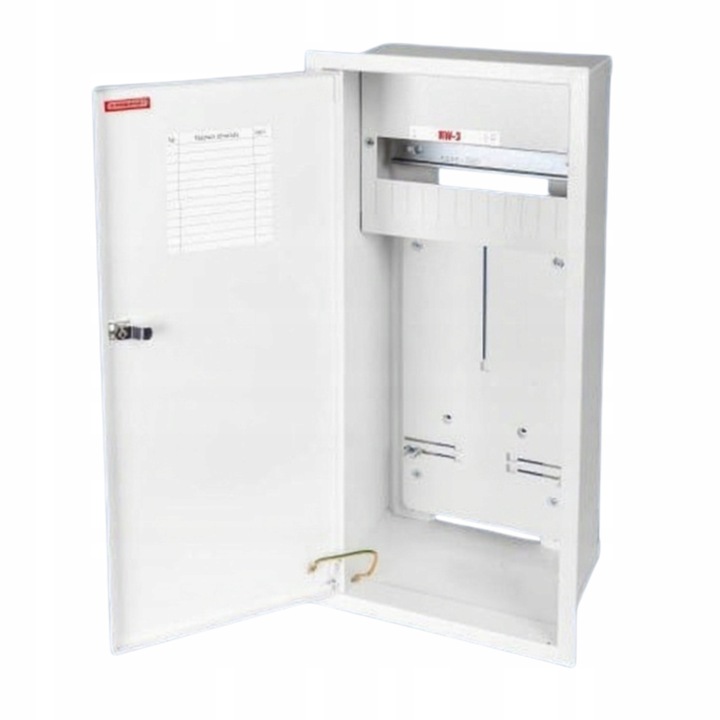 Podomítková pultová skříň 3-fázová 12 modulů IP30 RW-3