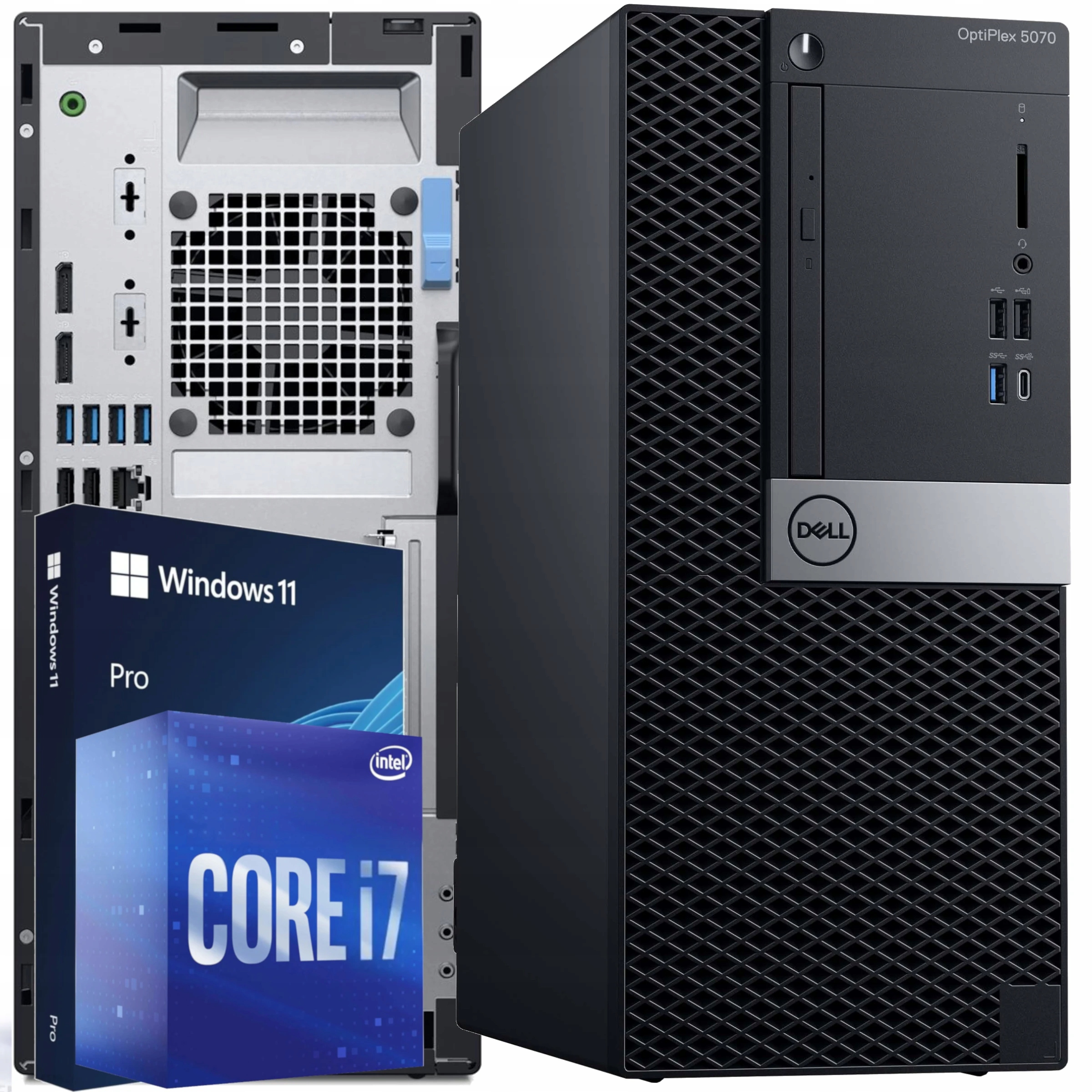 PC stacjonarny Dell Optiplex 5070 Tower i7-9700 32 GB 1TB