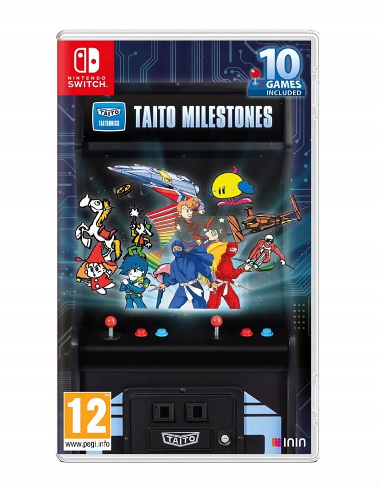 Taito Milestones Nintendo Switch Gra pudełkowa Kartridż Nowa