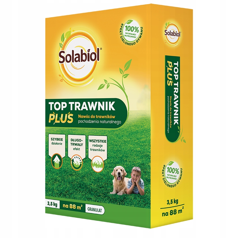 SOLABIOL TOP TRAWNIK PLUS 3,5KG NAWÓZ DO TRAWNIKÓW
