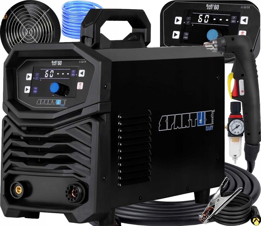 Plazmová Řezačka Easycut 60 Led Plazma Pro Řezání Kovů 400V 60A