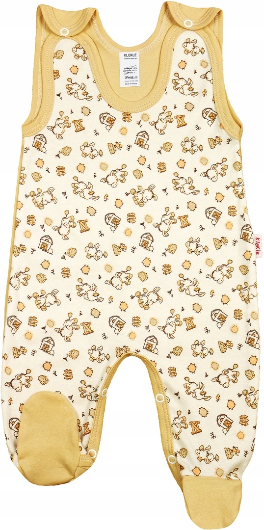 ŚPIOCHY Śpioszki ROZPINANE 5 PAK CH 80 KLEKLE Marka KLEKLE