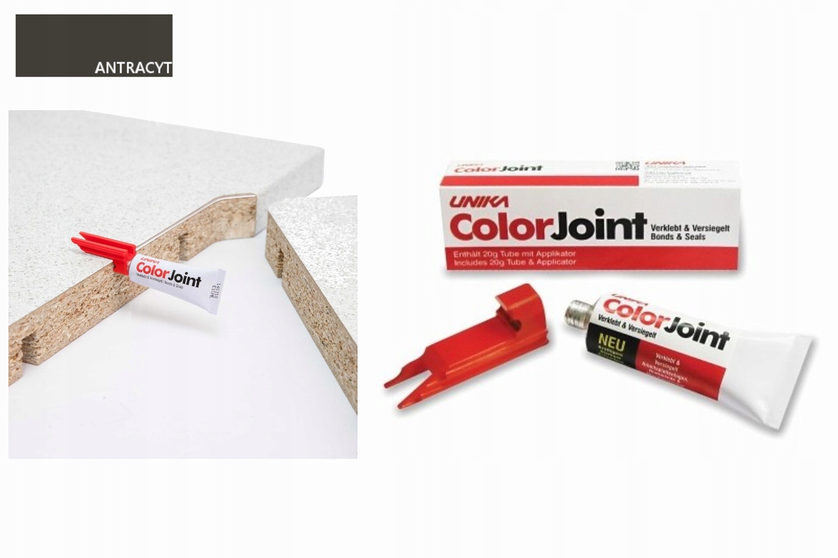 Klej UNIKA ColorJoint ANTRACYT uszczelniacz do blatów 20g