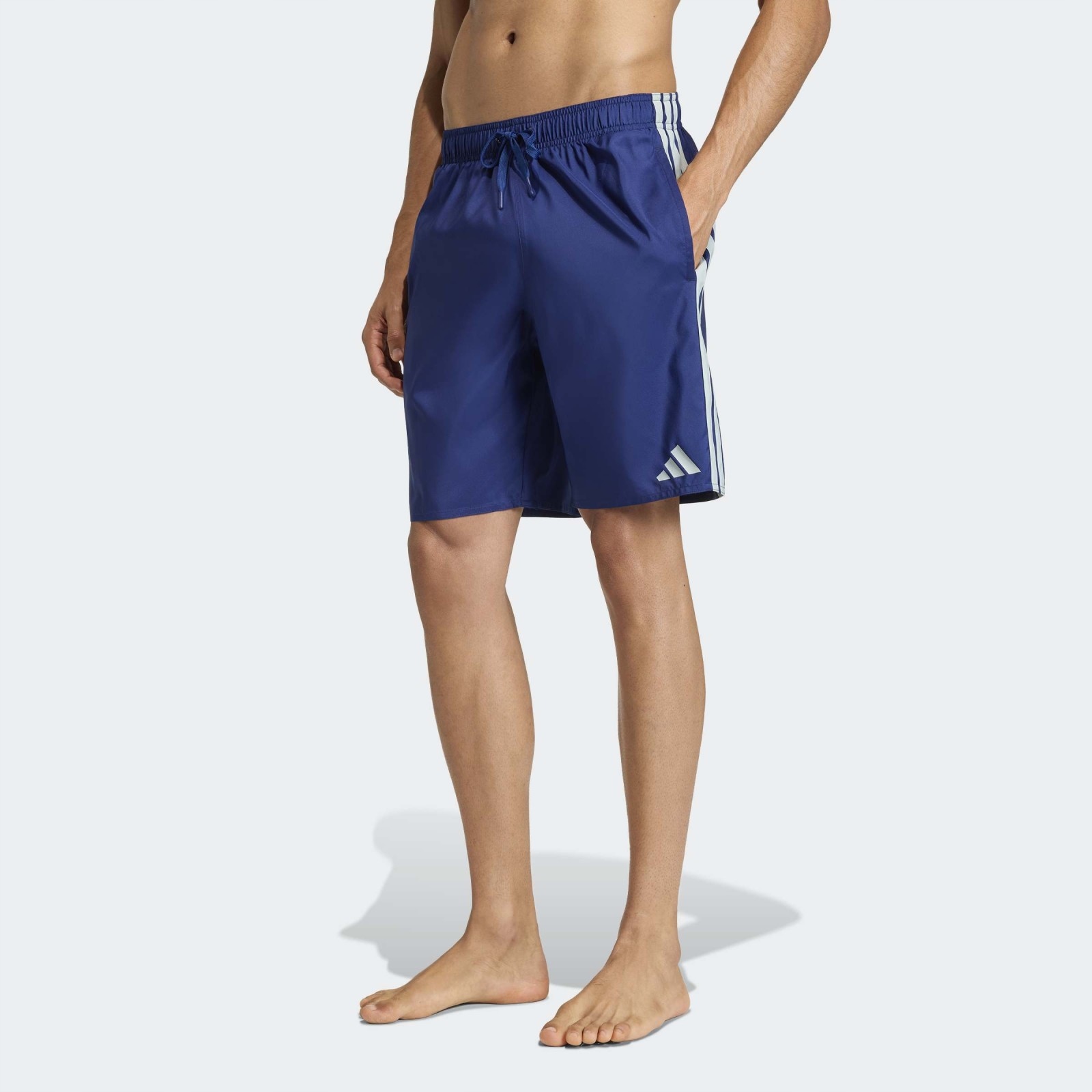 Pánské plavky adidas 3 Stripes Swim Shorts 8 Inch