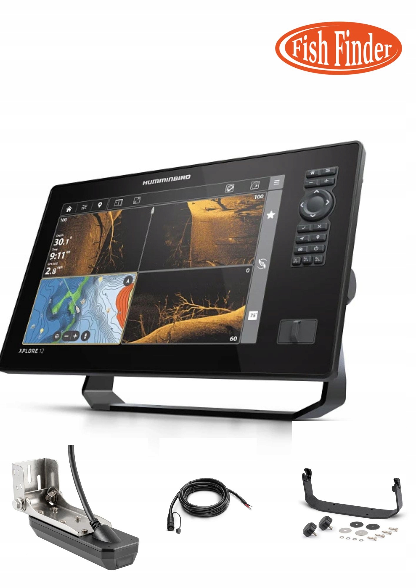 Humminbird Xplore 12 Cmsi+ Karta Z-line