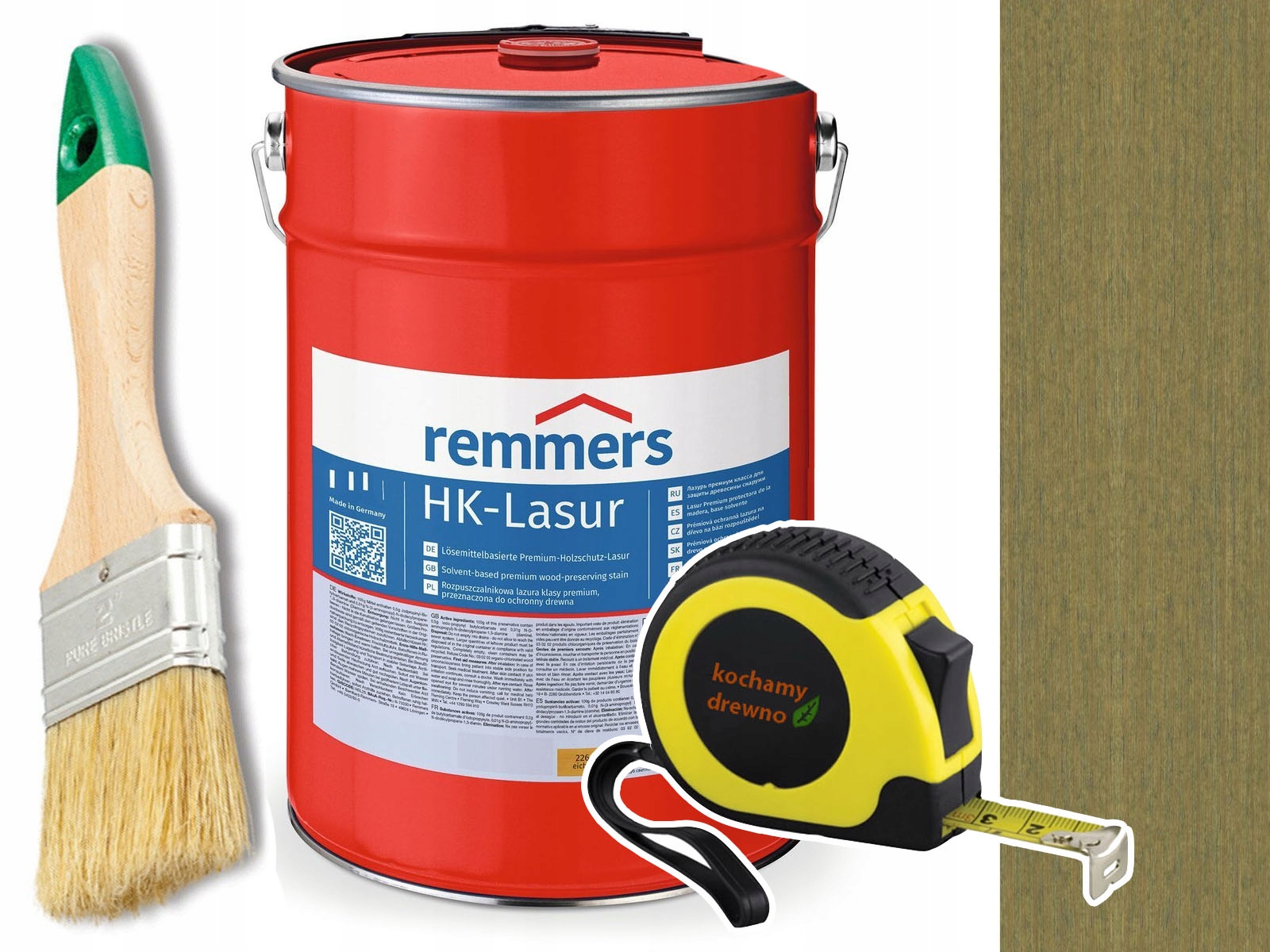

Remmers HK-Lasur impregnat drewna 20L Zieleń Solna