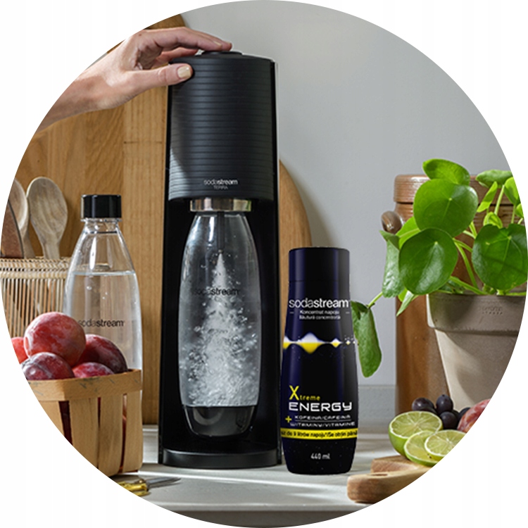 Syrop koncentrat do wody SodaStream Energy 440 ml Waga produktu z opakowaniem jednostkowym 0.5 kg