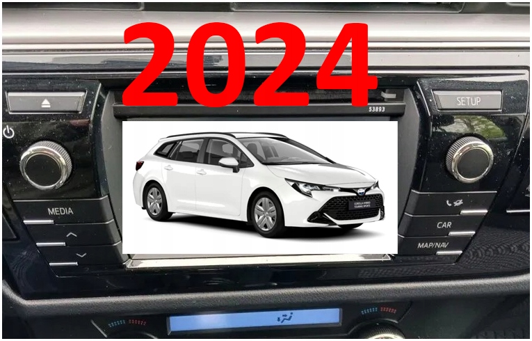 Mapa Toyota Corolla (2011-2013) Toyota Touch Go