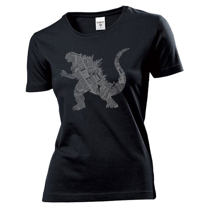 

Koszulka damska Godzilla M