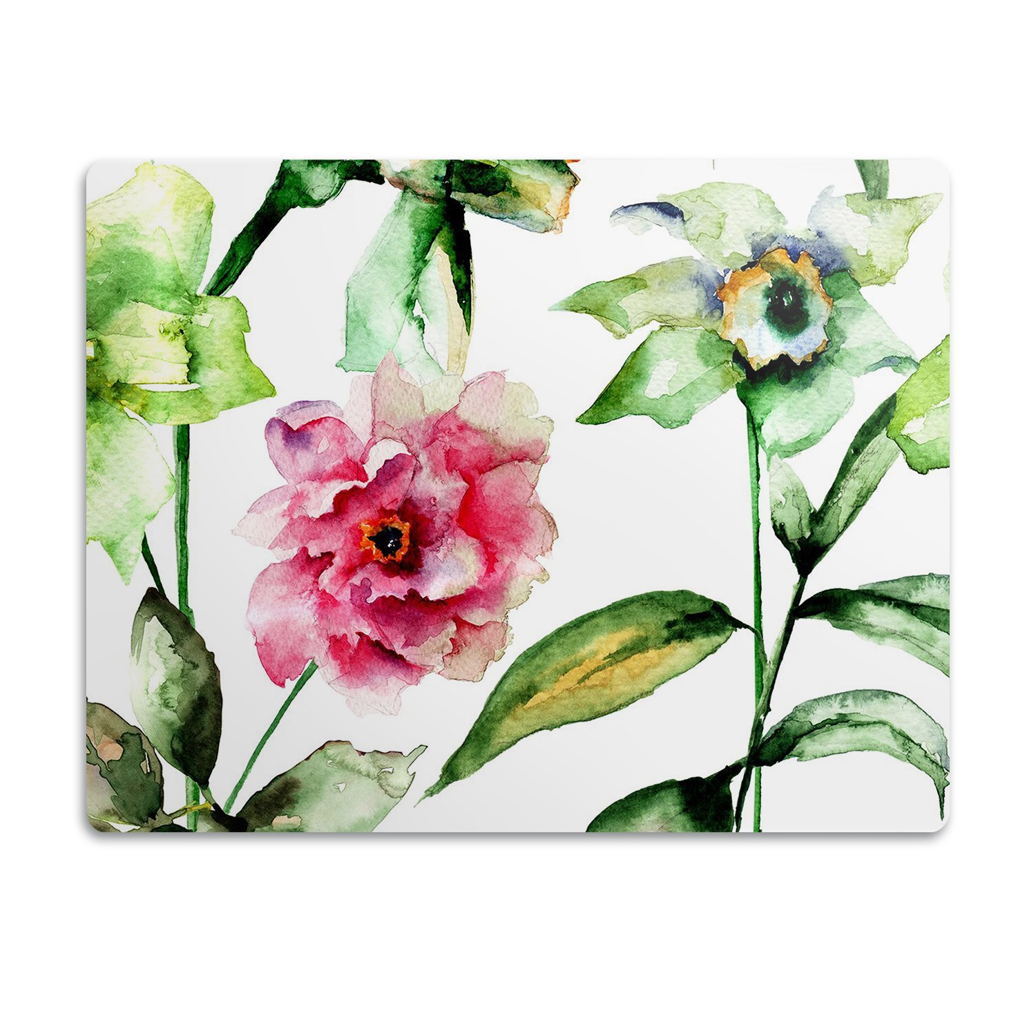 Levně Pro kočky podložka pod záchod Květiny malované 90x60 cm