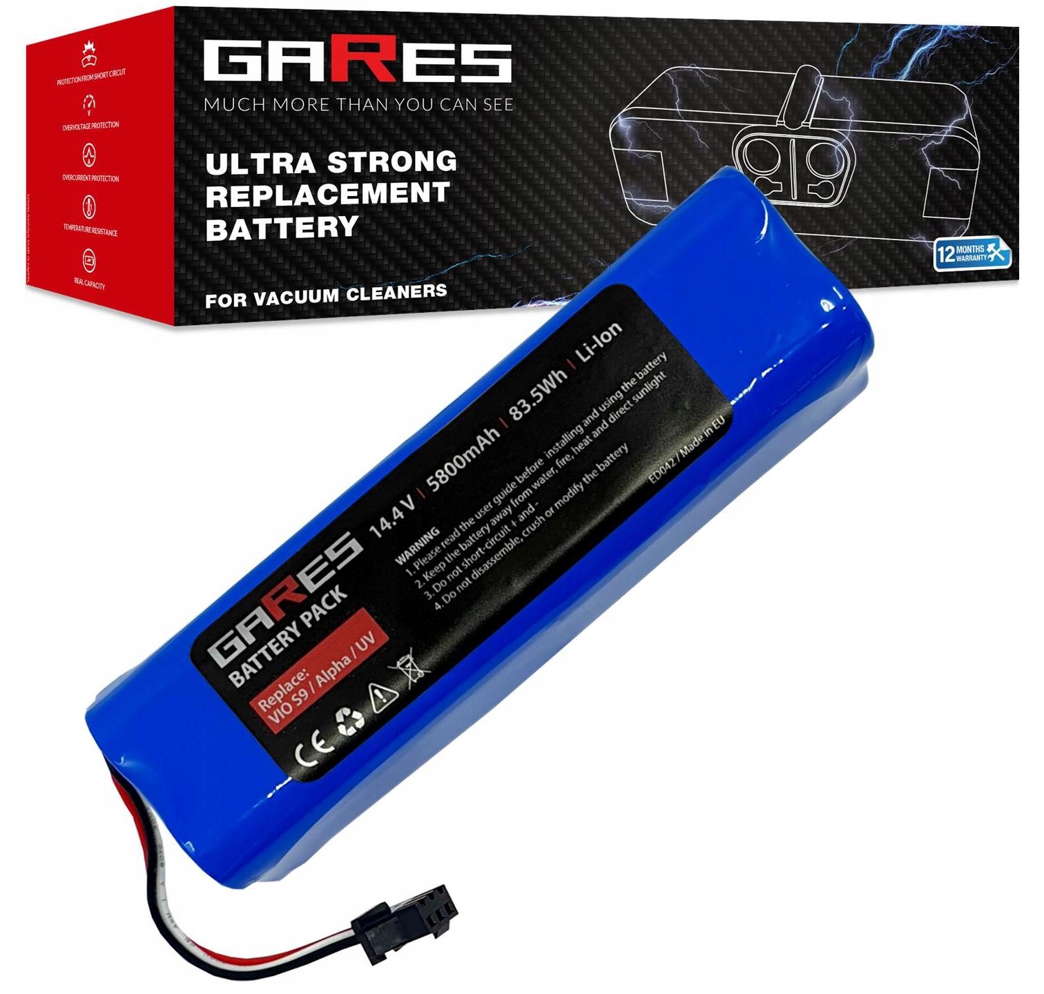 Baterie Akumulátor pro Neabot N2 14,4V 5,8Ah