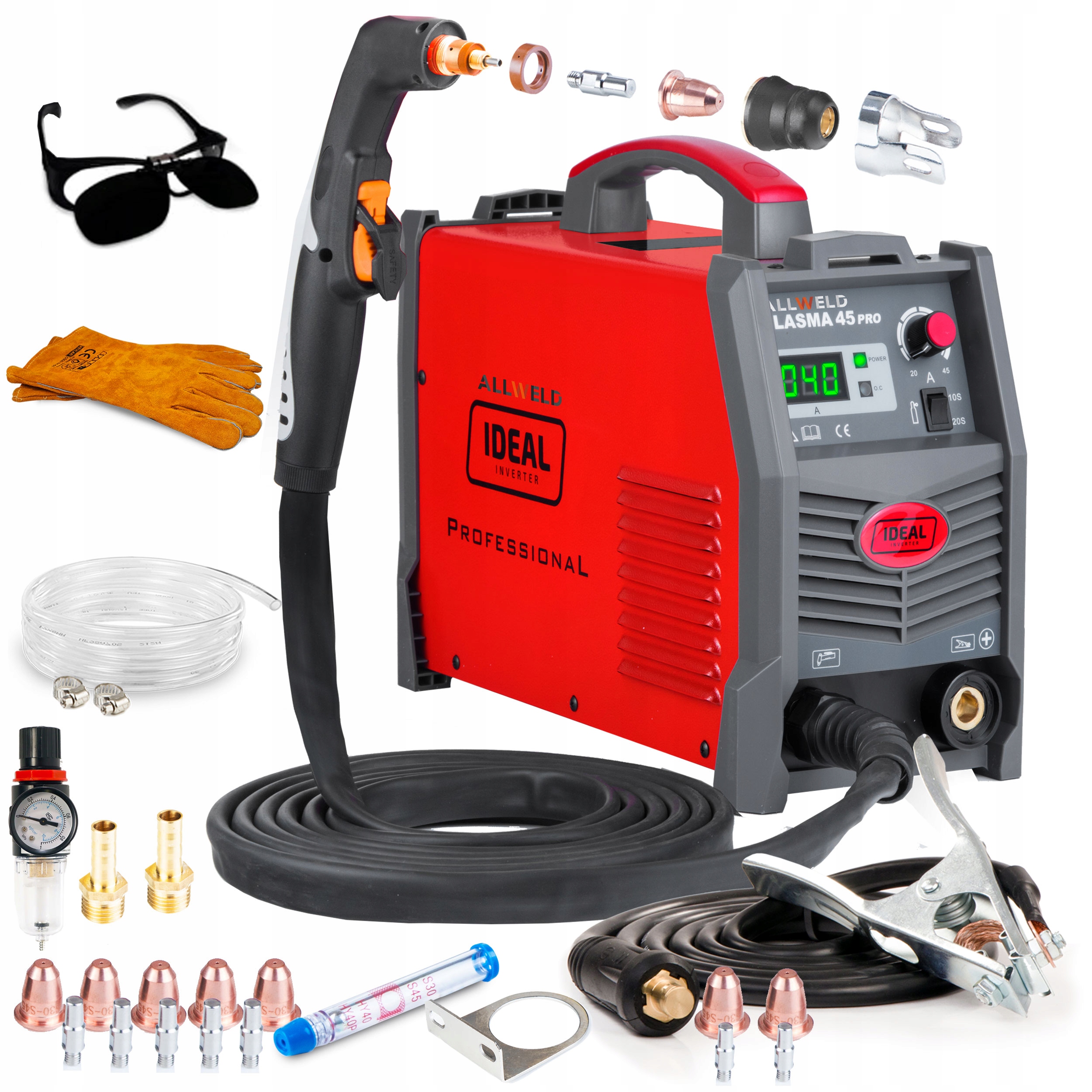 Плазмовий різак Plasma IDEAL 45 PRO IGBT 12M