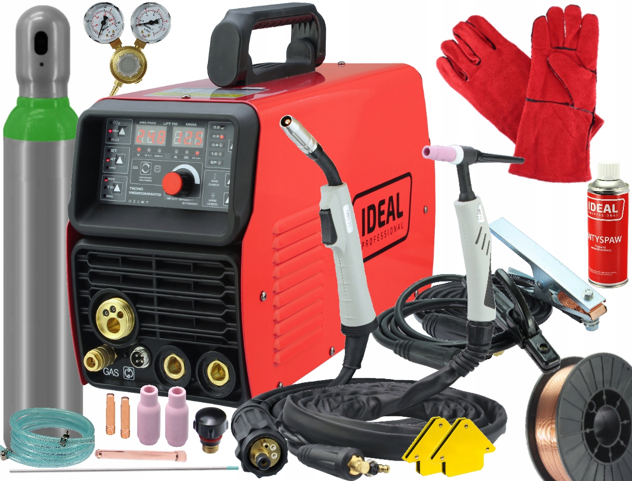 

Spawarka Mig Tecnomig 203 Synergia Ideal +tig Zest