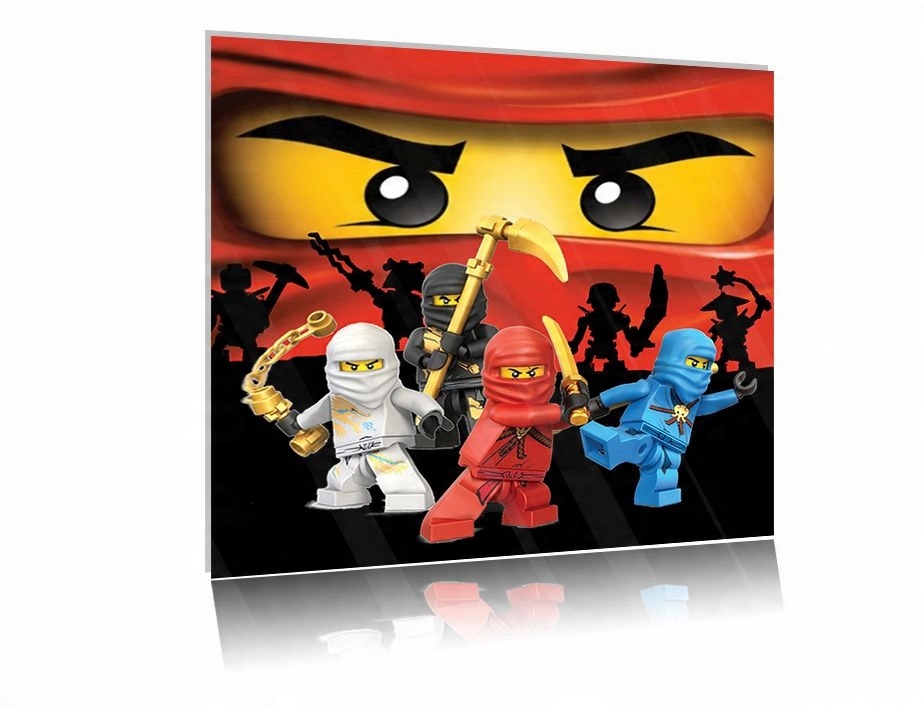 

Obraz szklany na szkle Lego Ninjago 04 50x50