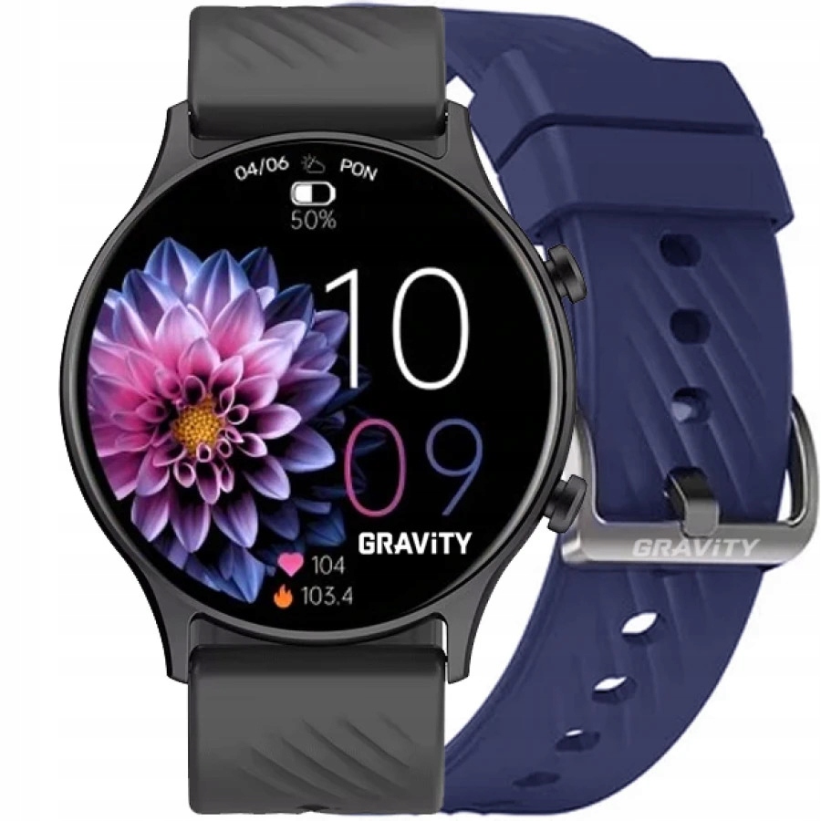 Dámské hodinky Chytré Hodinky Gravity Sms Hovory Hudba Puls Kroky Hry