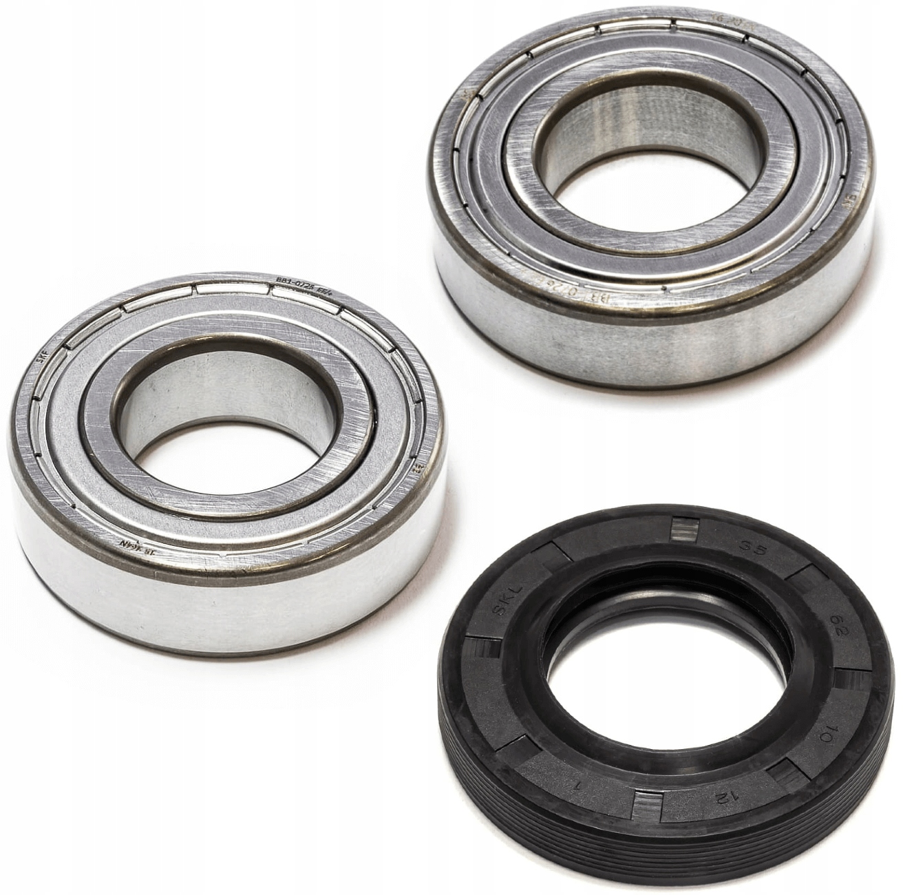 ZESTAW USZCZELNIACZ I ŁOŻYSKA PRALKI GORENJE 35x62x10/12, 6205,6206 SKF